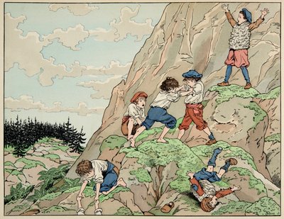Enfance de Henri IV avec les paysans - pseudonym for Onfray de Breville Jacques Job