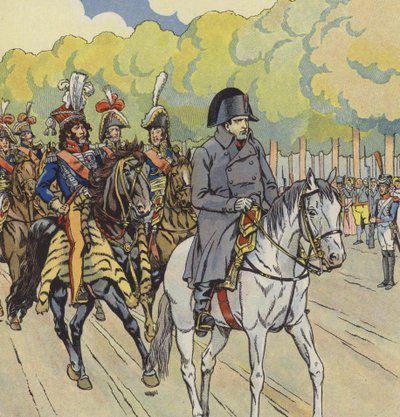 Napoléon Ier de France, surnommé le "Petit Caporal" - pseudonym for Onfray de Breville Jacques Job