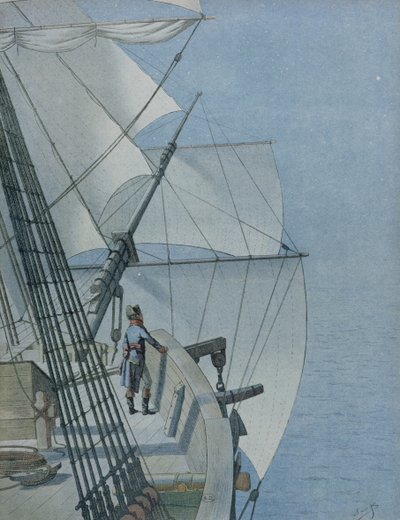 Napoléon revenant de la campagne d
