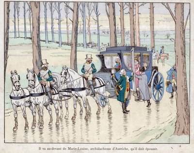 Napoléon rencontrant l