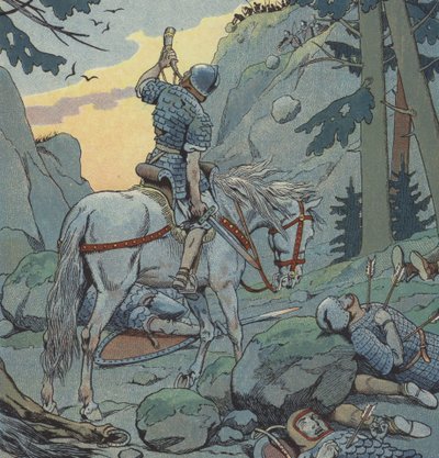 Roland à Roncevaux - pseudonym for Onfray de Breville Jacques Job