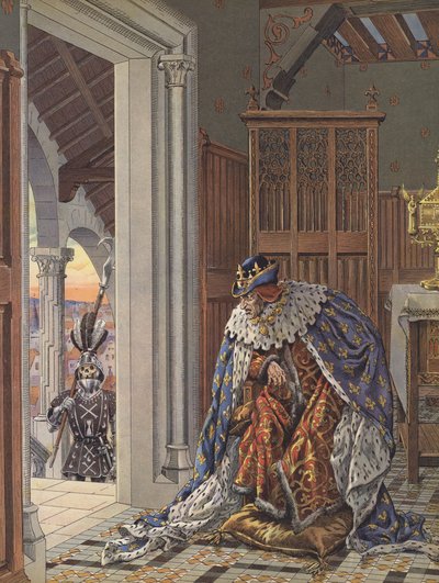 Le vieux roi Louis XI de France craignant la mort - pseudonym for Onfray de Breville Jacques Job