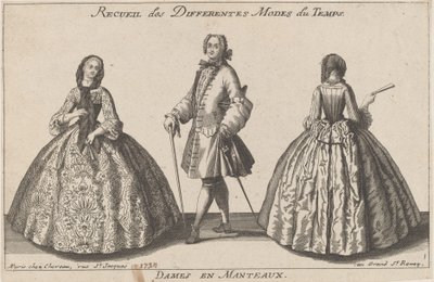 Dames en manteaux - published by Jacques Chéreau