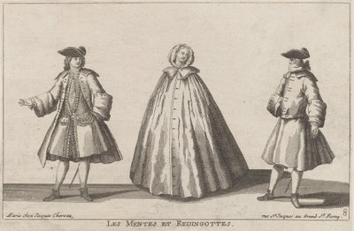 Les Mentes et Redingottes - published by Jacques Chéreau