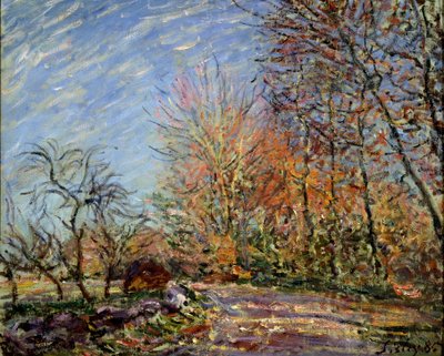 Sisley,LISIERE DE LA FORET DE