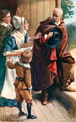 Le visiteur de Christiana - Harold Copping