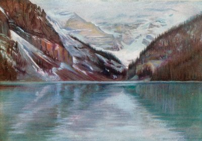 Lac Louise, le lac dans les nuages - Harold Copping
