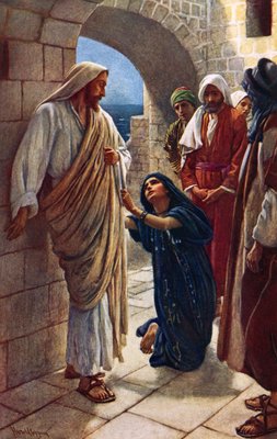 Une femme de Canaan - Harold Copping