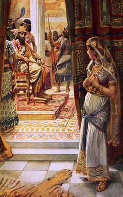 Esther - Harold Copping