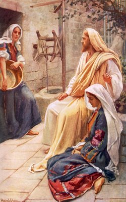 Martha et Mary - Harold Copping