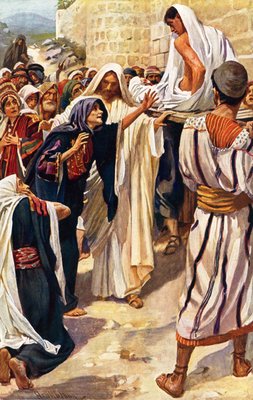 La veuve de Nain - Harold Copping