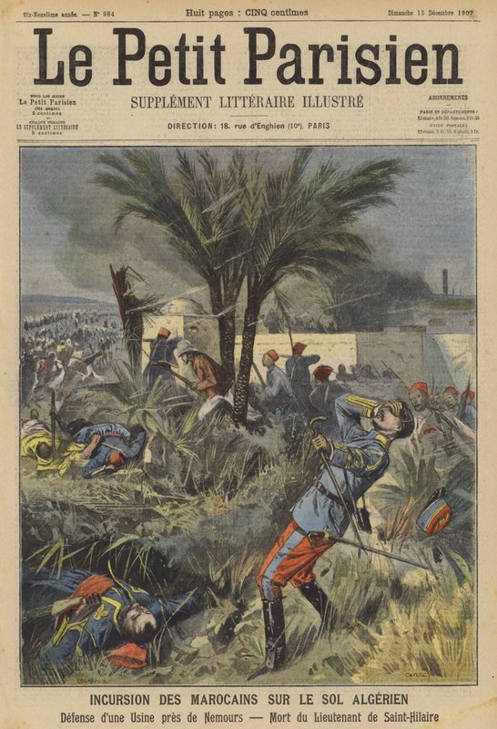 Incursion des Marocains en Algérie - (after) Carrey