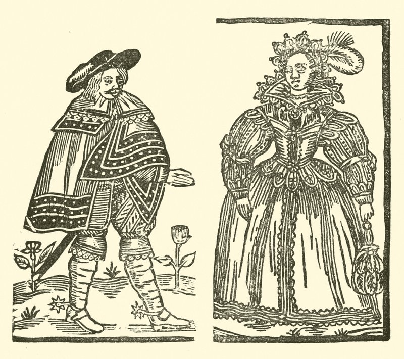 Illustration pour The Roxburghe Ballads - (after) English School