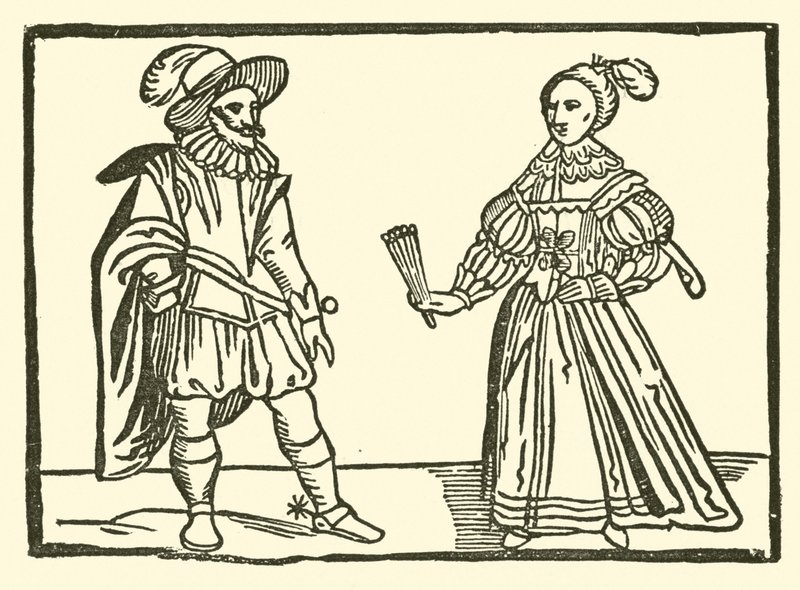 Illustration pour The Roxburghe Ballads - (after) English School