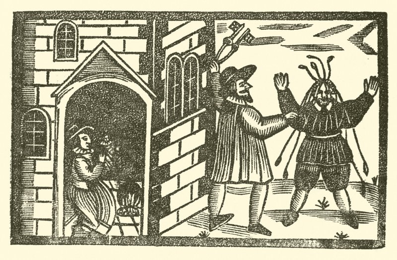 Illustration pour The Roxburghe Ballads - (after) English School