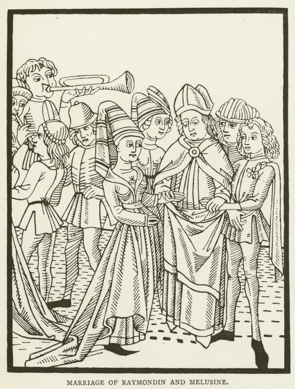 Mariage de Raymondin et Mélusine - (after) English School