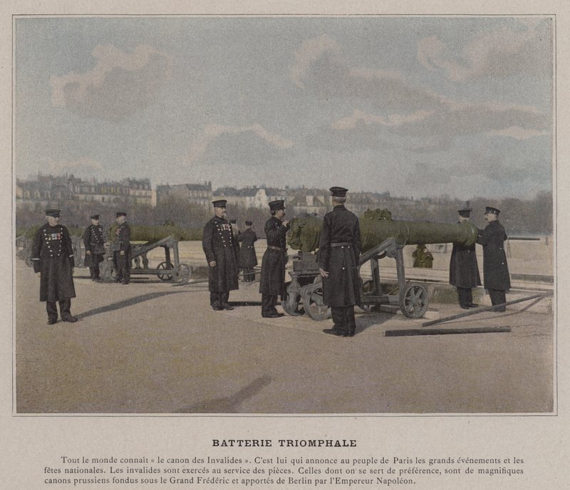 Batterie Triomphale - (after) French Photographer