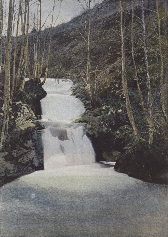 Cascade du Benet, près de Murat - (after) French Photographer