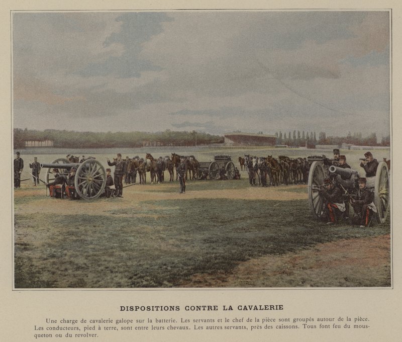 Dispositions Contre la Cavalerie - (after) French Photographer