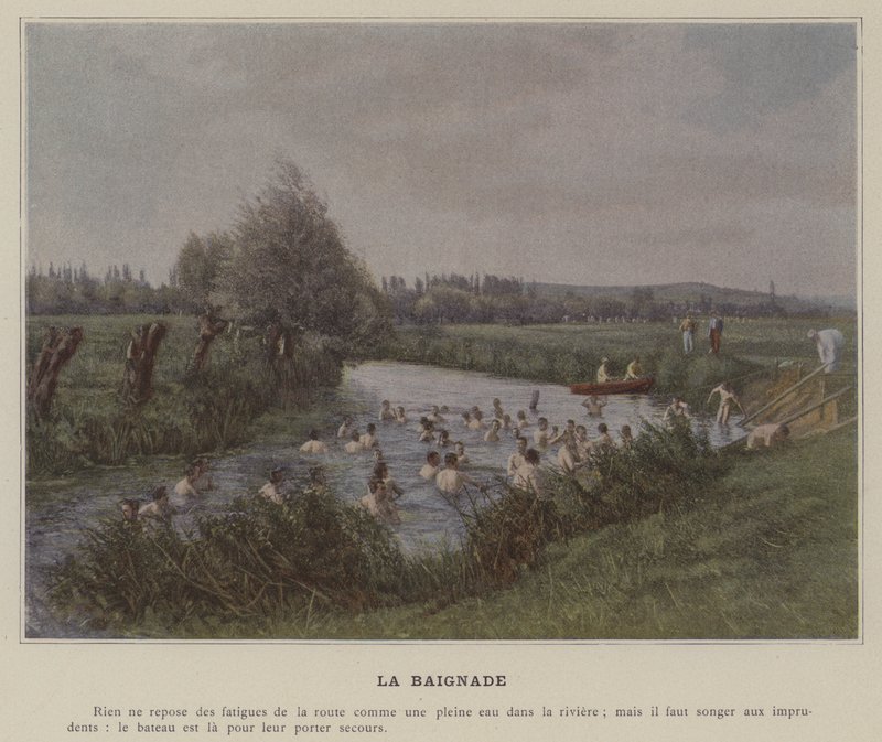 La Baignade - (after) French Photographer