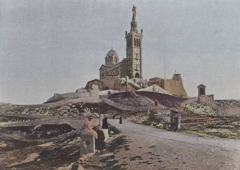 Marseille, Notre-Dame de la Garde - (after) French Photographer