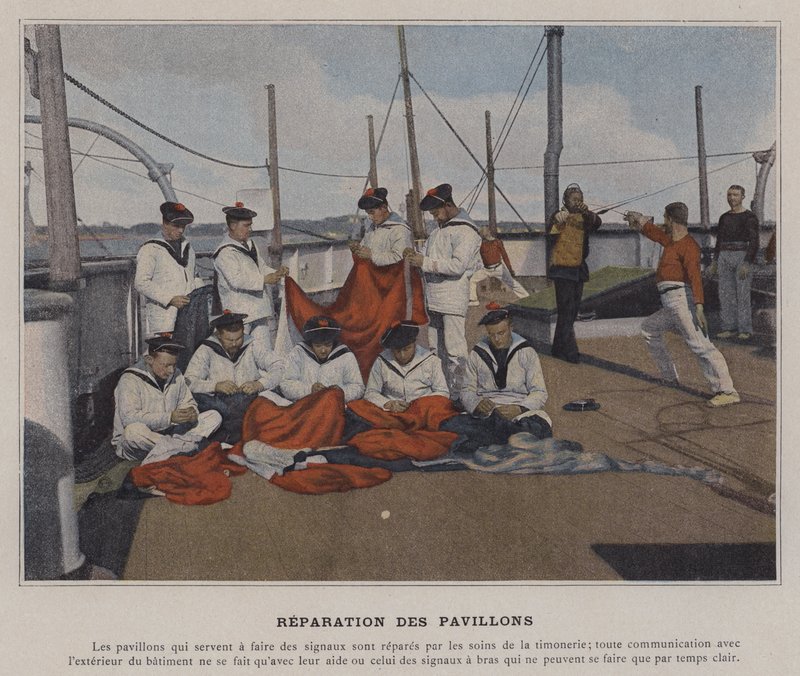 Réparation des Pavillons - (after) French Photographer