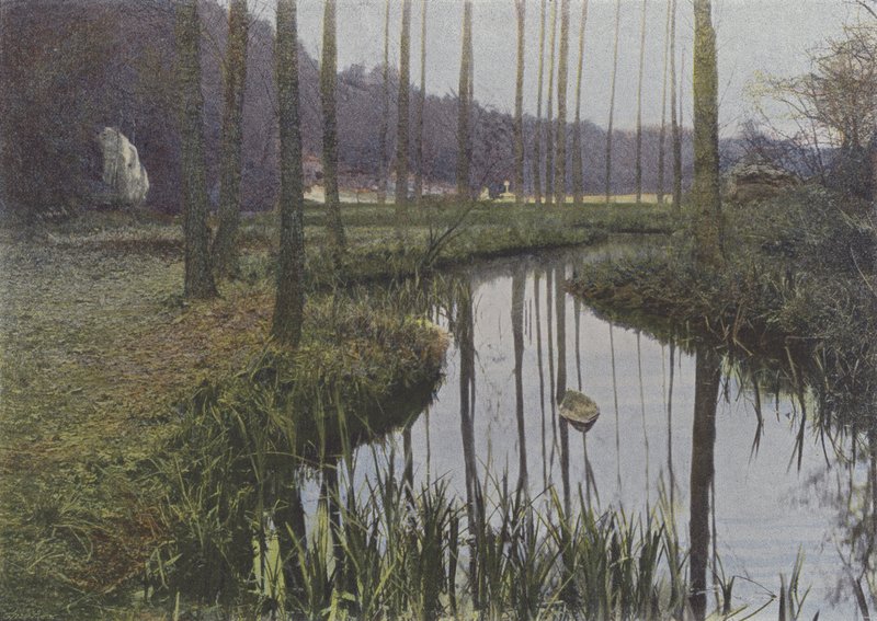Vaux de Cernay, Le Ruisseau - (after) French Photographer