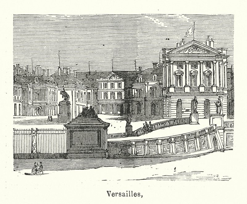 Versailles - (after) French School
