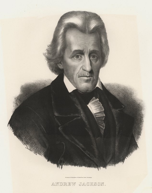 Andrew Jackson, septième président des États-Unis d