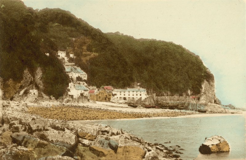 Clovelly depuis la Plage - English Photographer