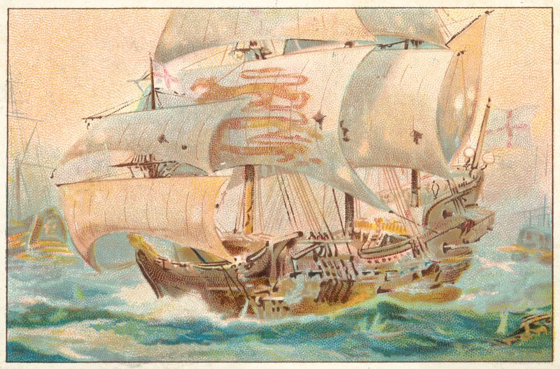 Le Premier Dreadnought de la Grande-Bretagne - English School