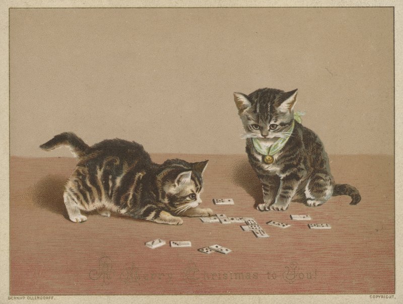 Carte de Noël - English School