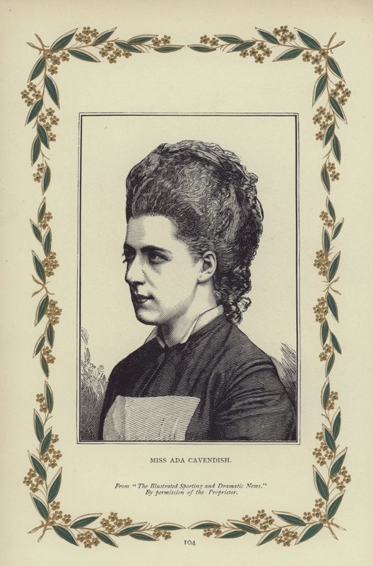 Mademoiselle Ada Cavendish - English School