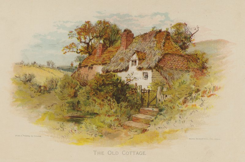 Le vieux cottage - English School