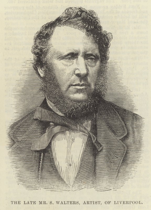 Feu M. S Walters, artiste, de Liverpool - English School