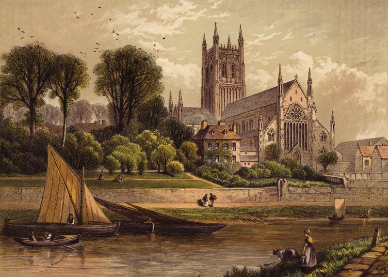 Cathédrale de Worcester - English School