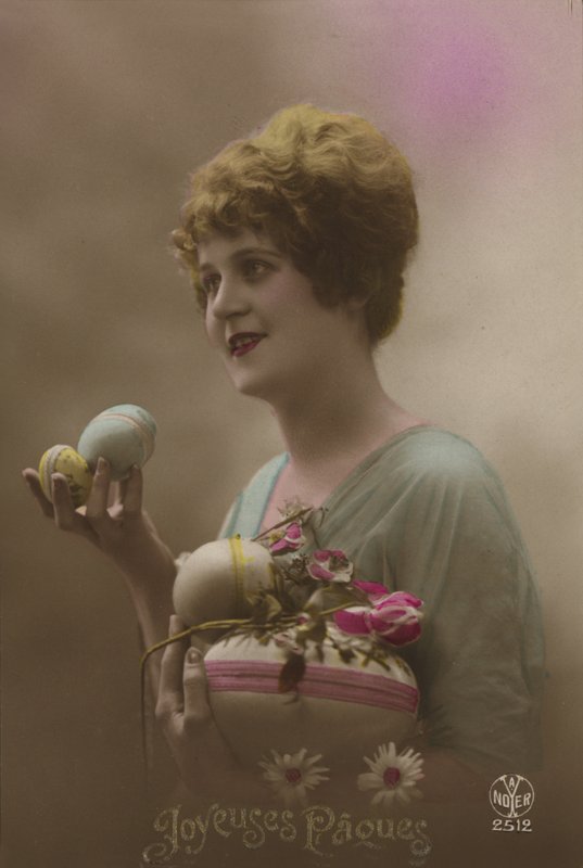 Carte de Pâques avec œufs - French Photographer