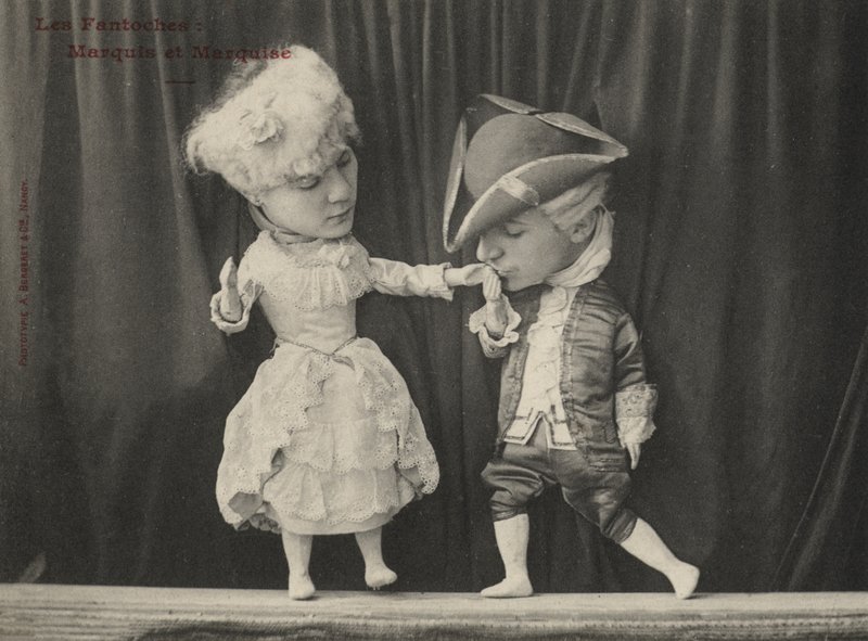 Marquis et Marquise marionnettes - French Photographer