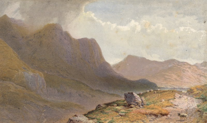 Scène entre Capel Currg et Llyn Ogwen, à la tête de Nant Frangon, Nord du Pays de Galles - Aaron Edwin Penley