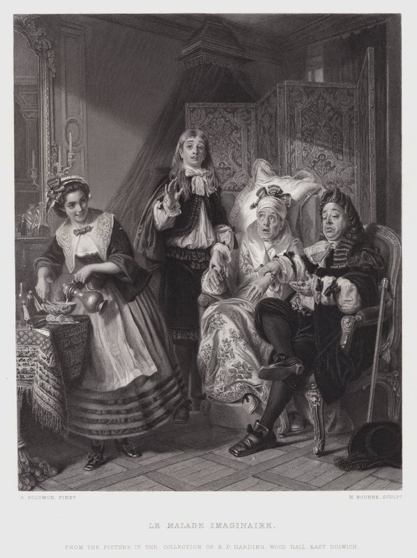 Le Malade Imaginaire - Abraham Solomon