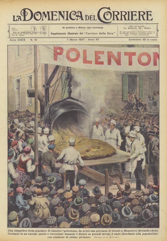 Une fête populaire sympathique - Achille Beltrame