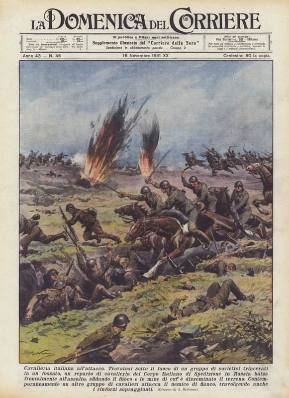 Cavalerie italienne à l