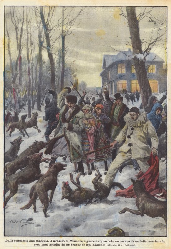De la comédie à la tragédie - Achille Beltrame