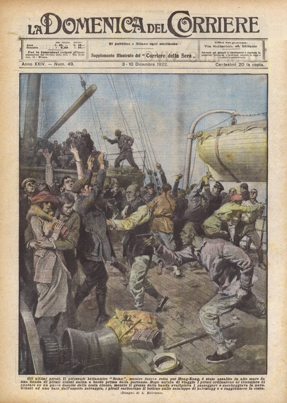Les derniers pirates - Achille Beltrame