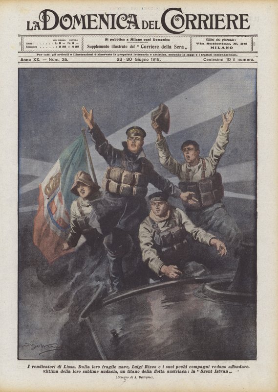 Les vengeurs de Lissa - Achille Beltrame