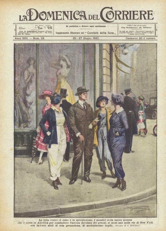 La lutte contre le luxe et la spéculation - Achille Beltrame