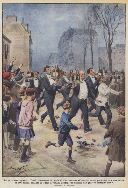 Les courses extravagantes - Achille Beltrame