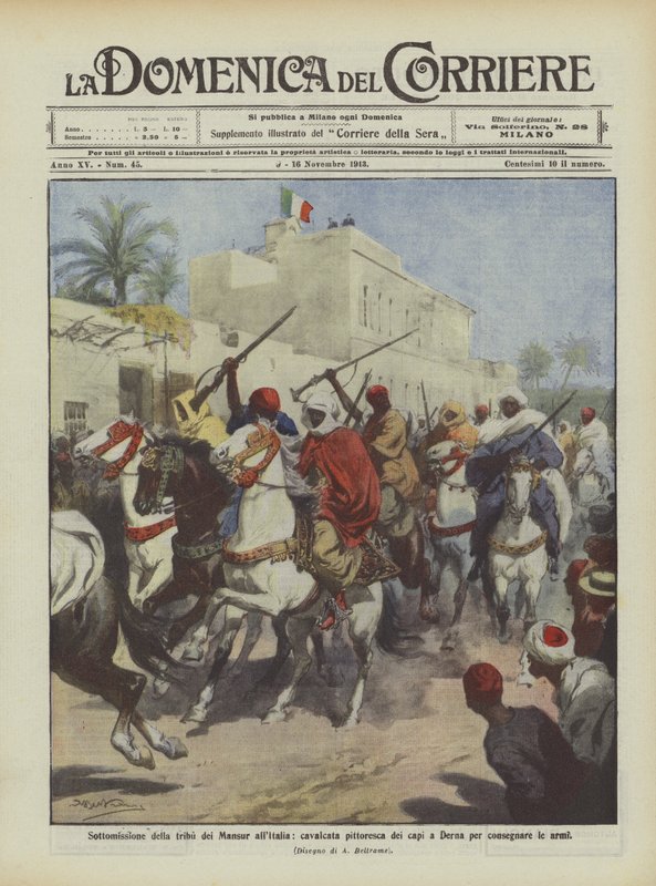 Soumission de la tribu des Mansur à l