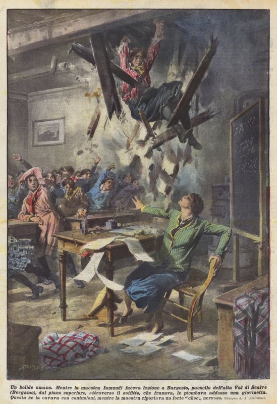 Un bolide humain - Achille Beltrame