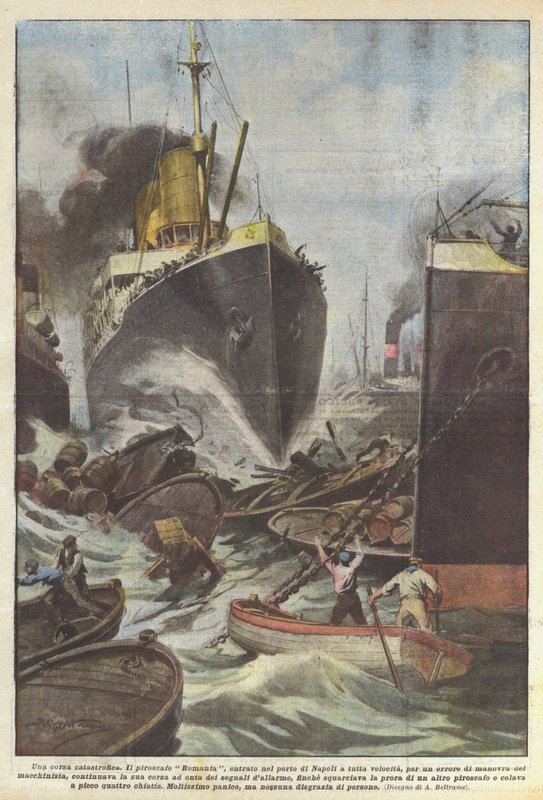 Une course catastrophique - Achille Beltrame